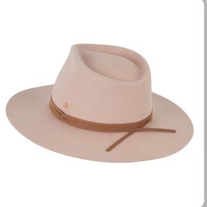 Kooringal Size M ALICE Light Apricot Wide Rim Fedora